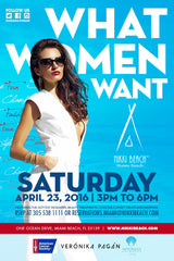 Notorious Swimwear Fashion show at Nikki Beach Miami April 23rd from 3pm to 6pm